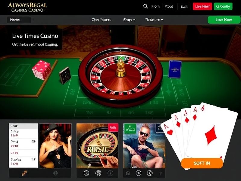 Explore the ultimate online live casino experience in India with withalwaysregal. Enjoy real-time games, secure transactions, and exclusive promotions tailored for Indian gamblers.